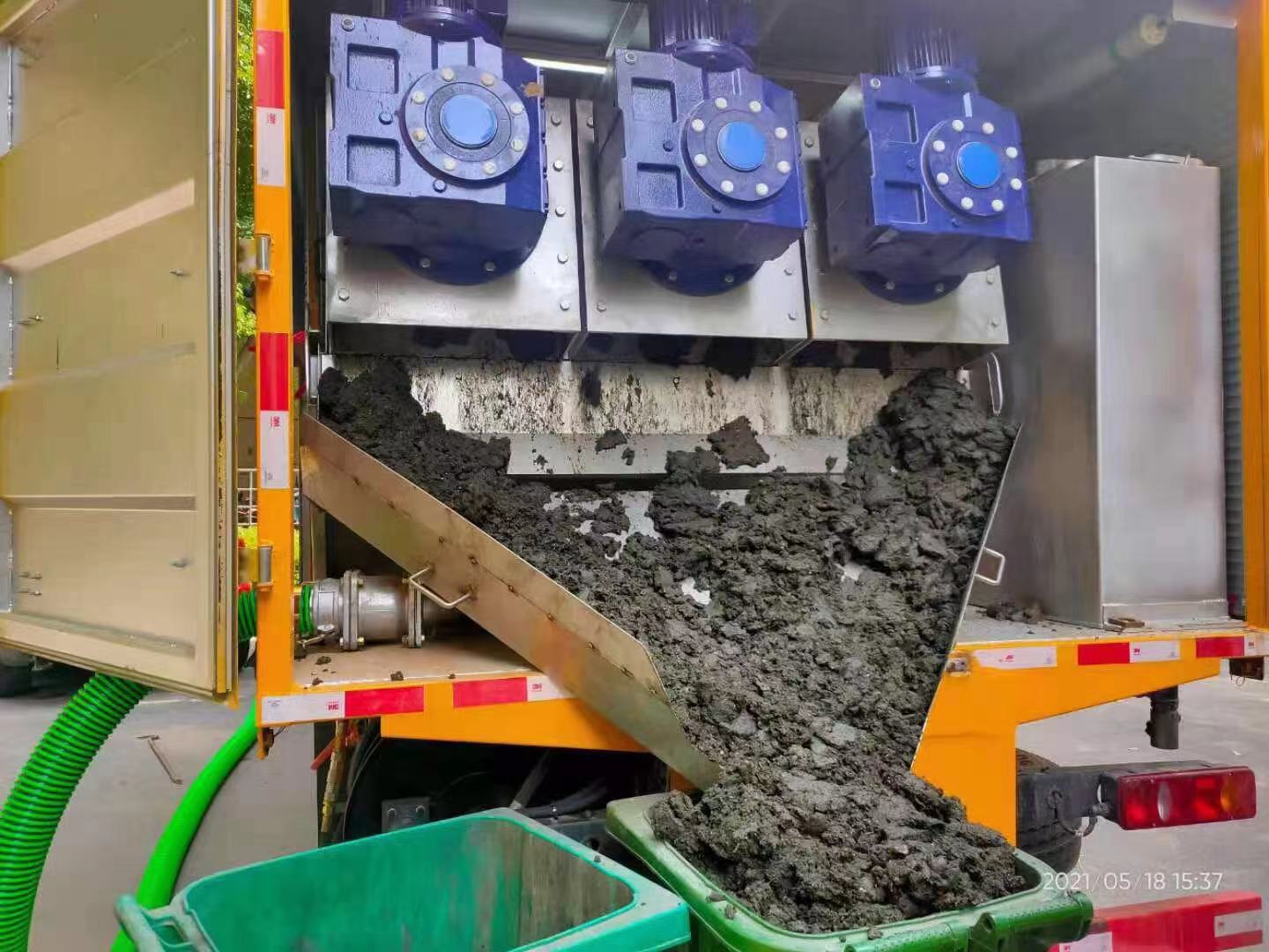 米易化粪池清掏城市维护站-泥浆净化干湿分离处理